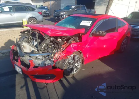 2017 Honda Civic Ex-T из США, поврежденный, VIN 2HGFC1F39HH630231